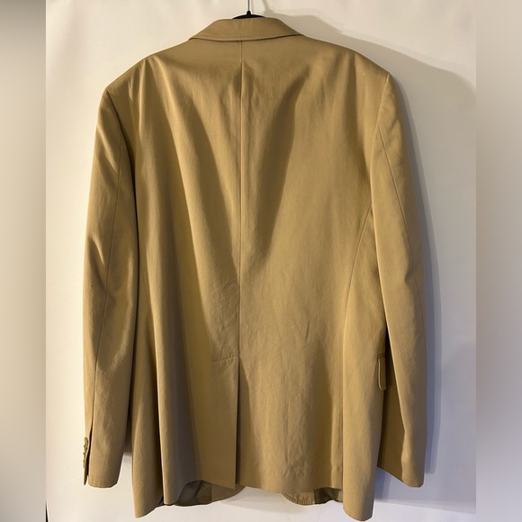 J.CREW TAN 100% COTTON MENS BLAZER/SPORTCOAT/JACKET (2006) S#73682 SIZE 40L - Picture 2 of 8